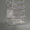 [ MFi Certified ] 5Pack 6ft iPhone Charger Cable, Long Lightning Cable 6 Foot, High Fast 6 Feet iPhone Charging Cable Cord Connector for iPhone 12 Mini 12 Pro Max 11 Pro MAX XS Xr X 6 AirPods (white)