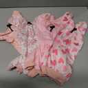 Bienbee Dog Pajamas, 4 Pack Adjustable Onesies for Small to Large Dogs S (S)