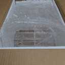 FUCDTEFC Acrylic Brochure Holder 8.5x11 & 4 x9 Inches, Clear 4 Tier Magazine Holder Brochure Display Stand w Removable Divider, Literature Pamphlet Flyer Holder for Wall Mount or Countertop