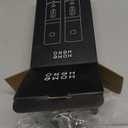 Home Hero Electric Salt and Pepper Grinder Set - Automatic Salt and Pepper Grinder Set Rechargeable. Electronic Salt and Pepper Shakers with LED Light, Electric Pepper Grinder & Salt Grinder, Set of 2 (White & Black)