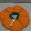 H HIDREAM Cat Cone Collar,Cute Waterproof Recovery Collar,Anti-Bite Lick Wound Healing Safety Elizabethan e Collar for Cats,Orange Pumpkin Halloween Costume, HDY01-005M