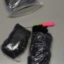 Xtrend 16 Inch 5 Bundles 150g Natural Black Afro Kinky Curly Braiding Bulk Hair For Mini Braiding Twists Afro Kinkys Bulk Synthetic Hair For Micro Spring TwistDreadlock Extensions Repair Locs Women