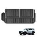 SMABEE Cargo Liner for 2024 2025 2026 Toyota Land Cruiser Prado 250 7 Seater (Not Fit 5 Seat), TPE All Weather Cargo Mat Accessories Interior Black