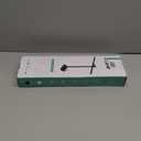 LED Desk Lamp, Dual Heads, Height Adjustable, USB Charging Port, 5 Light Modes & Dimmable Brightness, Bedside Lamp for Reading, Craft, Work, Study (Black, 15W) (large 57cm tall)