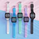 Kids' Digital Sport Pedometer Watch for Boys Girls,Waterproof, Fitness Tracker Watch, with Vibrating Alarm & Calendar, for Children, Teens, Students