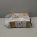 Collapsible Fabric Storage Cube Bins Organizer with Handles, Sturdy, Beige, 13-x-13-x-13-inch, Pack of 6