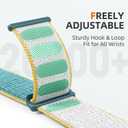 2 x DaQin Nylon Sport Loop Compatible with Apple Watch Band 40mm 38mm 41mm 42mm 44mm 45mm 46mm 49mm, Soft Breathable Braided Wristband for iWatch Band for Women Men Series 11 10 9 8 7 6 5 4 3 2 1 SE Ultra (AuroraBlue)