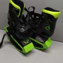 New Bounce Jumping Shoes - Kangaroo Jumping Shoes for Kids - Exercise Moon Shoes - Bouncy Shoes for Ages 8-12 - Size 1-6 (32-38 EU) (Green)