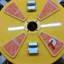 Tool Daily 20" Pressure Washer Surface Cleaner Dual Handle,Power Washer Surface Cleaner Attachment with 4 Wheels, Pressure Washer Accessory for Driveway Sidewalk Curb Deck Patio Cleaning, 4500PSI