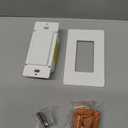 MOES Zigbee 3 Way Light Switch, 1 Gang Smart Wall Switches Single Pole, Require Neutral Wire, Support Remote Control, Compatible with Alexa/Google Assistant