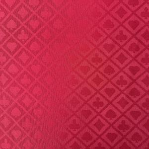 Speed Cloth Poker Table Fabric - 108X60 Inch Section of Casino Card Game Table Felt Top Cover Accessories - Red
