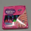 Nail Art Studio for Girls - Birthday Gift - Nail Polish Kit for Kids Ages 7-12 Years Old - Girl Gifts Ideas - Gift Set - Girly Stuff - Polish, Pens, Glitter, Stickers, Gems, Filer - 8 9 10 11 12 Year