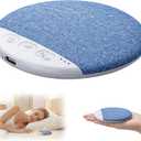 Bluetooth Pillow Speaker for Sleeping, Ultra-Thin Bluetooth Sleep Aid Speaker, Mini Portable Under Pillow Speaker with White Noise Timer Wireless Sleep Aid for Deep Sleep (Blue)