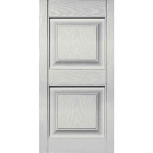 Raised Panel Vinyl Shutters