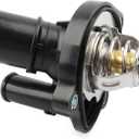 Thermostat Housing Assembly Replace RT1193, 34044 Compatible with Ford Mazda 2.0 2.3 2.5L - 2005-2019 Escape, 2003-2011 Focus, 2006-2020 Fusion, 2007-2011 Ranger, 2007-2013 Mazda 3, 2003-2013 Mazda 6