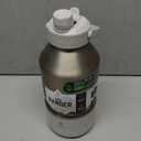 Manna Ranger Dual Insulated Stainless Steel Bottle - 64 Oz - Unbleached Matte Metallic