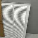 Return Vent Cover 24x18(Duct Opening Size),Air Return Vent Cover,Flat Vent Cover,Rejillas De Aire Acondicionado Para Casa,Return Air Grilles,Outer Dimensions:25.75"Wx19.75"H(24"W x 18"H, Duct Opening)