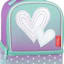 THERMOS Non- Licensed Dual Lunch Kit, Purple Hearts (One Size)