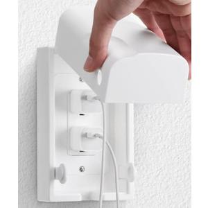 Bates - Baby Safety Outlet Cover Box, Outlet Covers Baby Proofing, Plug Covers for Electrical Outlets, Socket Covers for Outlets, Child Proof Outlet Cover, Outlet Box Cover Baby