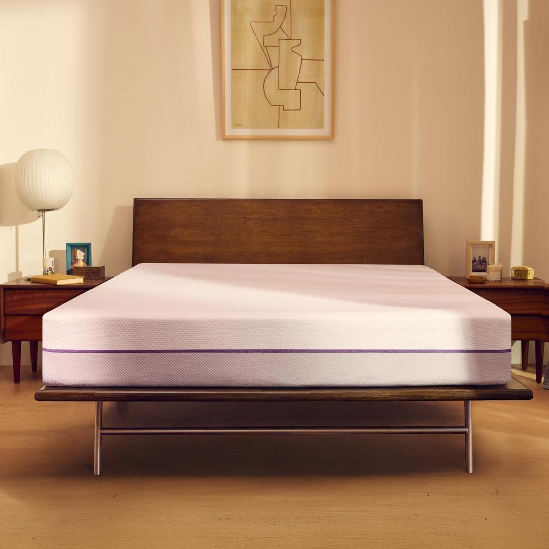 Purple Mattress Twin Medium Firm GelFlex Grid 9.25 in. Mattress 10-21-23617