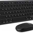 OMOTON Bluetooth Keyboard and Mouse Combo, Wireless Keyboard Mouse for iPad Pro 12.9/11, iPad 8th/7th Gen, iPad Air 4, All iPad (iPadOS 13 and Above), and Other Bluetooth Enabled Devices (Black)