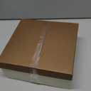 LISHAN Women's Platform Heeled Sandals Slingback Block High Heels (8, Black)