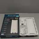 TPLink Omada Long Range Outdoor Access Point | WiFi Extender Outdoor Universal Compatible | WiFi 6 AX1800 Dual Band | IP68 Weatherproof | Seamless Roaming | Omada Remote Managed(EAP610Outdoor)