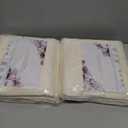 20x10ft Wrinkle Free Ivory Backdrop Curtain for Parties Soft Fabric Drapes Wedding Ivory Curtain Backdrop for Birthday Party Decorations Background for Photography 5x10ft,4 Panels