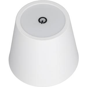 Wine Bottle Light, Wireless Bottle Lamp Iron Art Cordless for Restaurant (White)