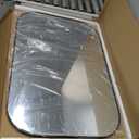 Bathroom Mirror for Wall, Black Bathroom Vanity Mirror for Over Sink 24 x 36, HD Reflection Shatterproof Mirror for Living Room Bedroom Entryway, Metal Frame Rectangular Shape