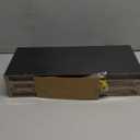 BAYKA Floating Shelves for Wall, Wall Mounted Rustic Wood Shelves for Bathroom, Bedroom, Living Room, Kitchen, Hanging Shelf for Books/Storage/Room Decor with 22lbs Capacity (Black, Set of 3, 15.7in) (A. Black - Universal Classic Style)