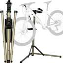 ROCKBROS Bike Repair Stand, Heavy Duty Workstand for E-Bike,MTB & Road Bike
80 lb Capacity, 360° Rotating Clamp, 40–63" Adjustable Height, Magnetic Tool Tray, Stabilizer Rod, Foldable & Portable