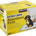 Kirkland Signature Extra-Large Absorbent Pads, 100 Large Pads, 30x23 (Original Version)
