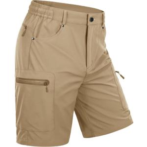 MAGCOMSEN Hiking Cargo Shorts for Men Quick Dry Lightweight Outdoor Golf