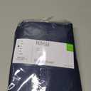 ROYALE LINENS 300 Thread Count 100% Long Staple Combed Cotton Fitted Sheet Full - Super Soft Deep Pocket Bottom Sheet - Fitted Sheets Only - Elastic Sheets (Full, Navy)