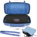 Hard Travel Shell Case for JBL Xtreme 4 Portable Bluetooth Speaker, Waterproof Carrying Case - Blue