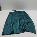 Women's Satin Dress Green XXL