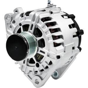 Alternator Replacement New 2.5L for Nissan 2007-2012 Altima, 2007 2008 2009 2010 2011 2012 Sentra, 2011-2013 Rogue, 2014 2015 Rogue Select L4, 400-40102 AL2407X 23100-JA02A AVA0074 TG12C032