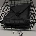 Bike Basket Rear Rack Bike Basket with Cargo Net and Liner Large Bicycle Basket Heavy Duty Bicycle Rear Basket