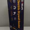 GEVEELIFE Drywall Sander, 880W 7.33A Electric Drywall Sander with Vacuum Dust Collector, 5 Variable Speed 1000-2100RPM, LED Light, Foldable & Extendable Handle, 12 Sanding Discs