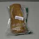 DERAYEE Gold Mesh Ribbon, 10 Inch x 30 Feet Christmas Decorative Metallic Poly Mesh Ribbon for Xmas Wreaths, Swags and Christmas Tree Decoration