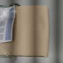 RYB HOME Closet Curtain, Ceiling Track Room Divider Curtain Kit, Blackout Privacy Room Partition for Large Bay Window Bedroom/Laundry/Basement/Patio Door, W 60 x L 84, Beige, 1 Panel