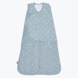 HALO 100% Cotton Sleepsack Swaddle, 3-Way Adjustable Wearable Blanket, TOG 1.5, Birds, Newborn, 0-3 Months (Birds)