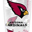 Rico Industries NFL Football Double Wall Mayhem 16oz Tritan Tumbler W Lid