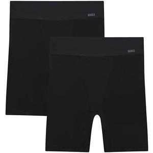 Hanes Women's Moves Underwear, Anti-Chafe Slip Shorts, Microfiber Slip Shorts for Women, 2-Pack L