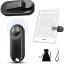 Oresoc RF Remote Control Page Turner for Kindle Paperwhite,Kindle Accessories Remote Photo and Video for E-Book iPhone iPad Android Tablets Reading Novels Comics Remote Control Extenders(Black)