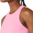 EleVen by Venus Williams Women's Stay Glossy Tank (Pink, L)