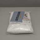 ANARACHON Queen Bed Skirt, Wrap-Around Elastic Ruffled Eyelet Bed Skirt Queen Size Dust Ruffle with Gathered Styling and Embroidered Details, 14" Drop Length (White)