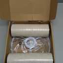 Small Lampshades Set of 2, Beige Linen Drum Lampshades, 8.66" Top x 8.66" Bottom x 7.87" High Lamp Shade, Lamp Shades Replacement for Table and Floor Lamps, Pendant Light, Handcrafted, Easy Assembly