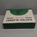 Electric Blanket King Size, Electric Heated Blanket with Dual Controls, 5 Heat Settings, 10-Hour Auto Off, Striped Flannel & Sherpa, FCC/ETL Certified, 90''x100'' Light Grey